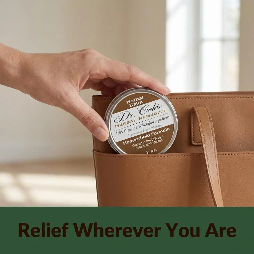 Dr. Cole’s Hemorrhoid Treatment – Organic Herbal Ointment for External Hemorrhoid Soothing & Comfort – Plant-Based, Gentle, No Petroleum or Harsh Chemicals – 2 oz Dr. Cole's Herbal RemediesAu supplements
