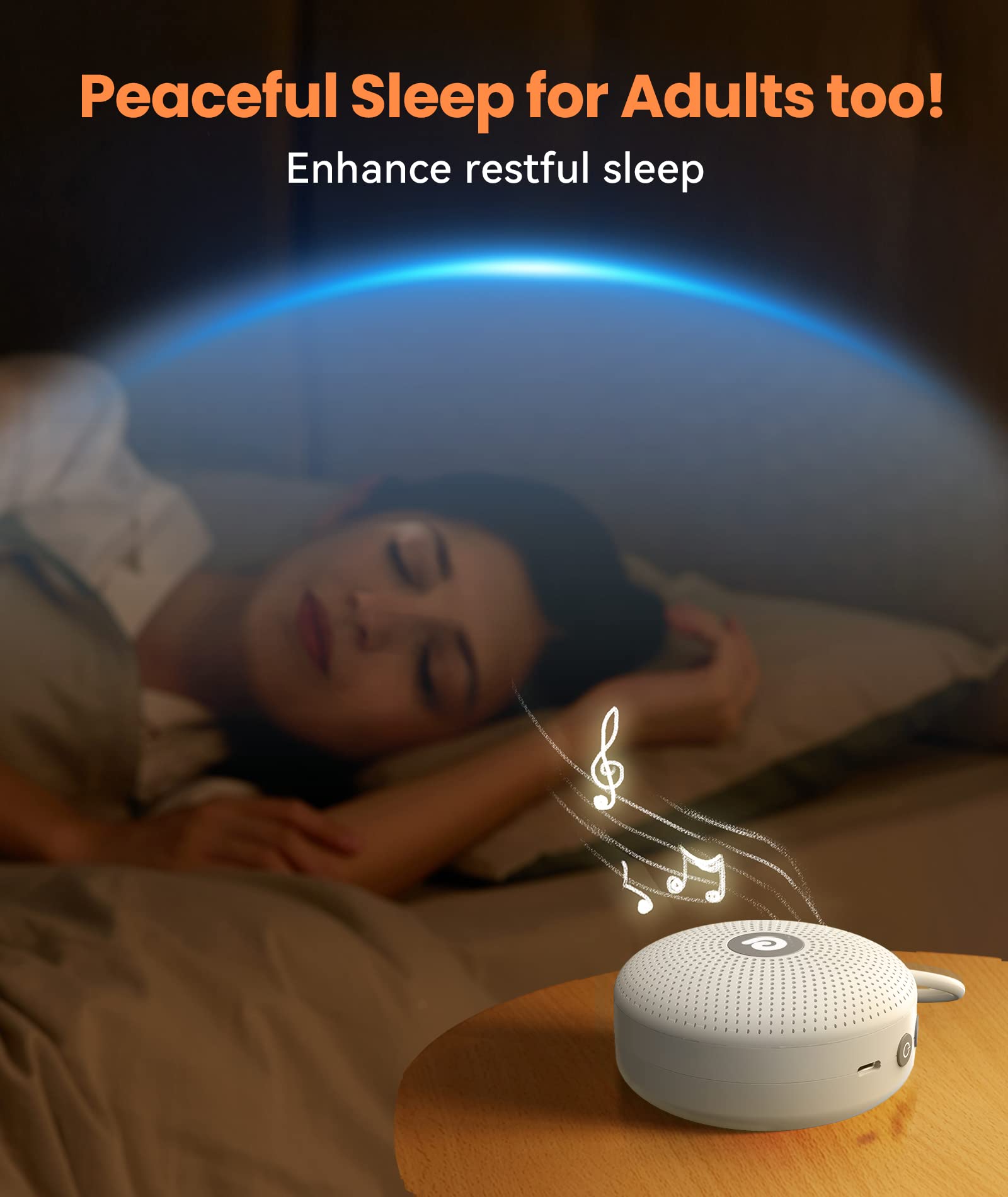 Dreamegg White Noise Machine - Portable Sound Machine for Baby Adult, Features Powerful Battery DreameggAu supplements