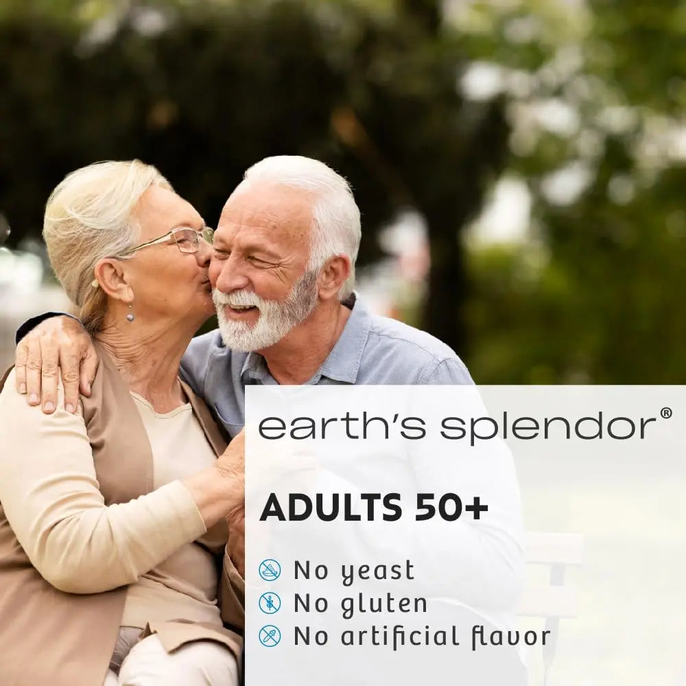 Earth's Splendor Adults 50+ Daily Vitamin- Overall Wellness Support, Daily Nutrients, 120 Day Supply Earth's SplendorAu supplements
