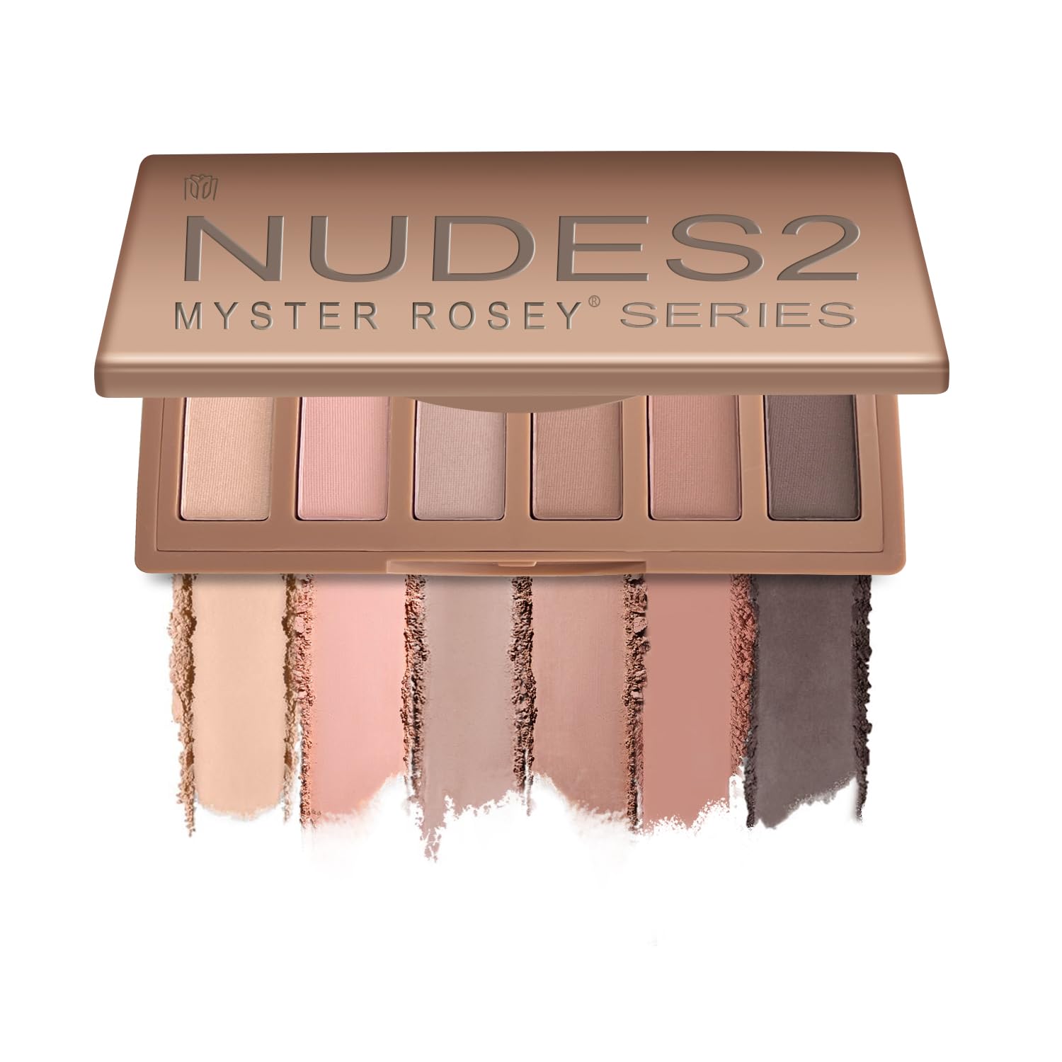 MYSTER ROSEY Nudes 2 Series Mini Eyeshadow Palette, Velvety Matte&Satin Finish, 6 Nude Taupe & Brown Neutral Eye Shadows, Travel Friendly Size, Vegan, Cruelty -free MYSTER ROSEYAu supplements