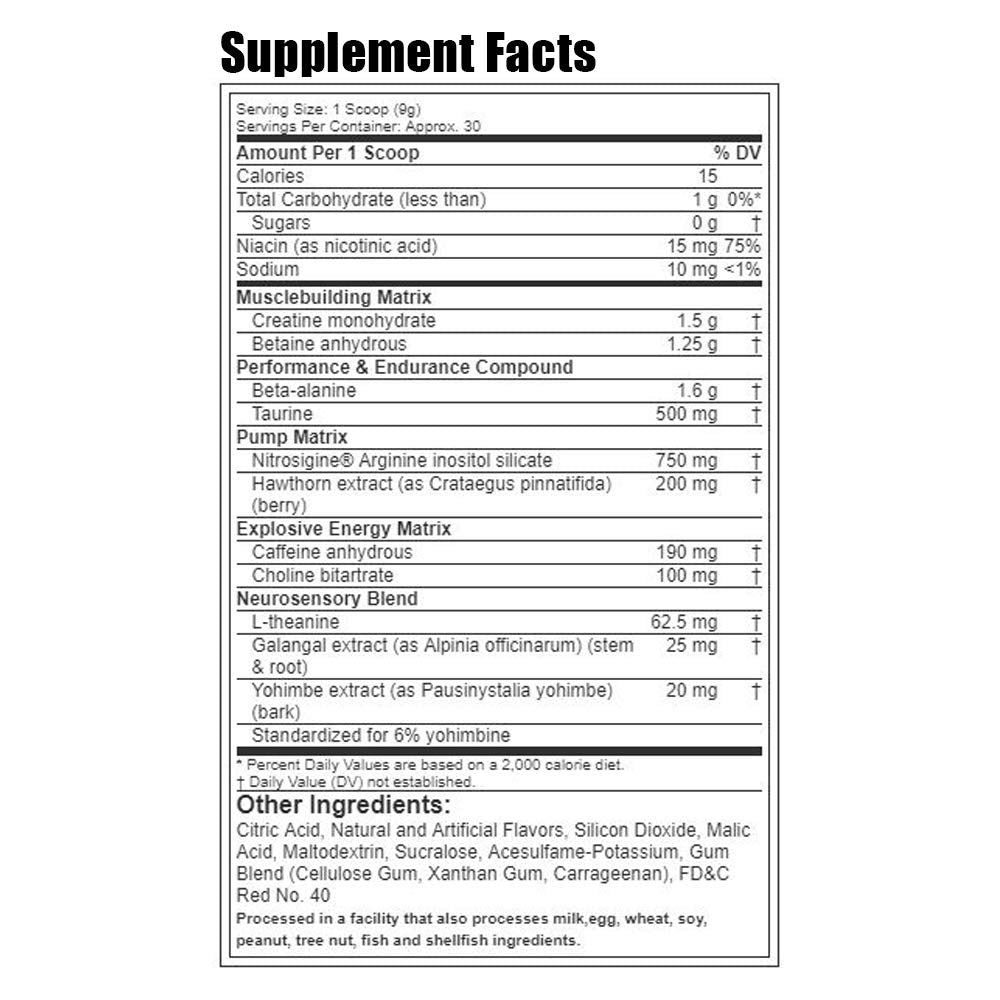 Pre Workout Powder | MuscleTech Vapor X5 for Men & Women, Energy Drink Mix Sports MuscleTechAu supplements