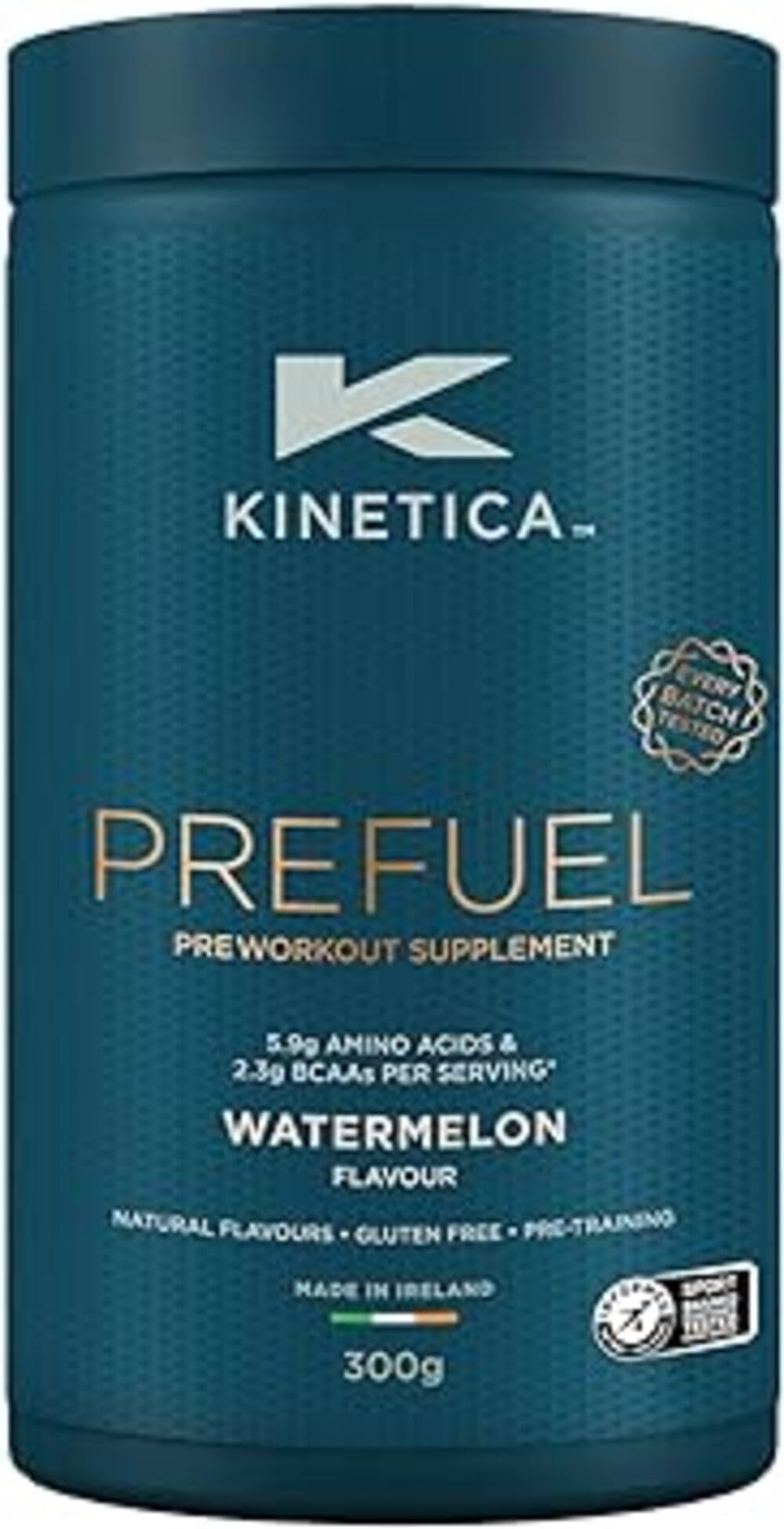 Kinetica PreFuel, Pre Workout, 5.9g Amino Acids & 2.3g BCAA's per Serving, 30 Servings KineticaAu supplements
