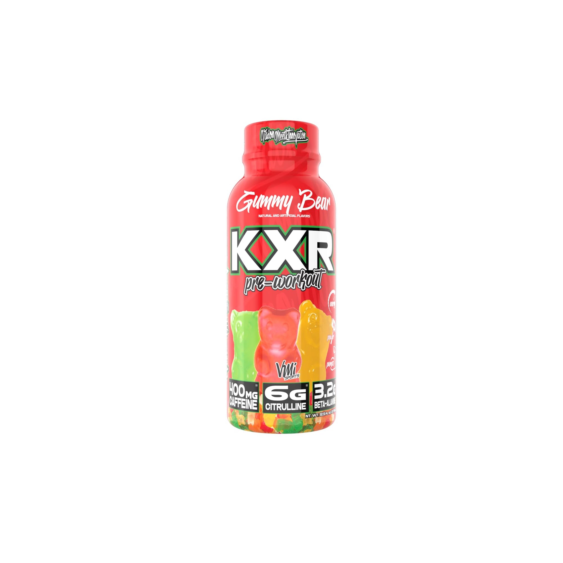 VMI Sports KXR High Stimulant Pre-Workout Energy Ready to Drink 400mg Caffeine VMI SportsAu supplements