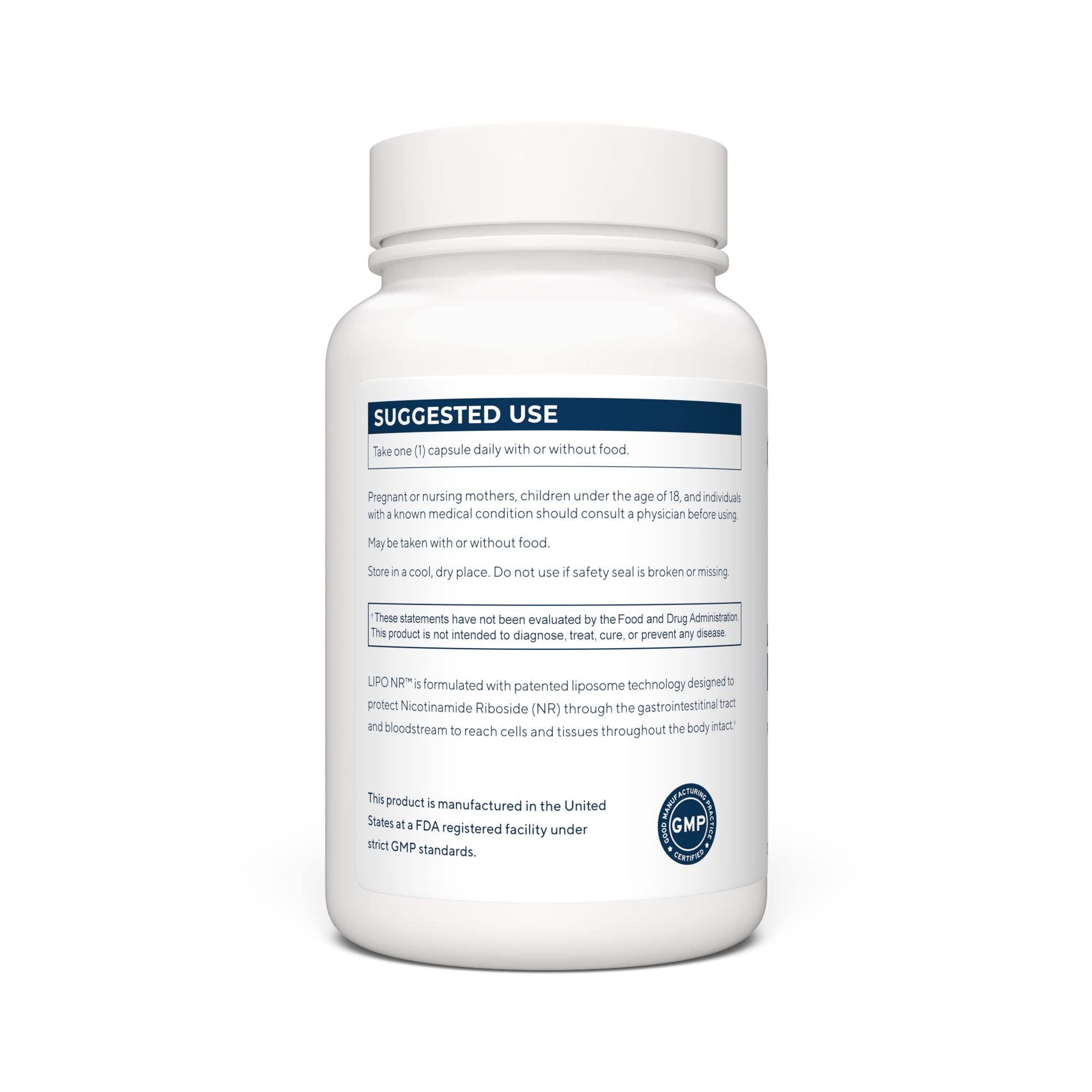 RENUE Liposomal Nicotinamide Riboside (NR) Supplement 300 mg - Bioavailable Formula RENUE BY SCIENCEAu supplements