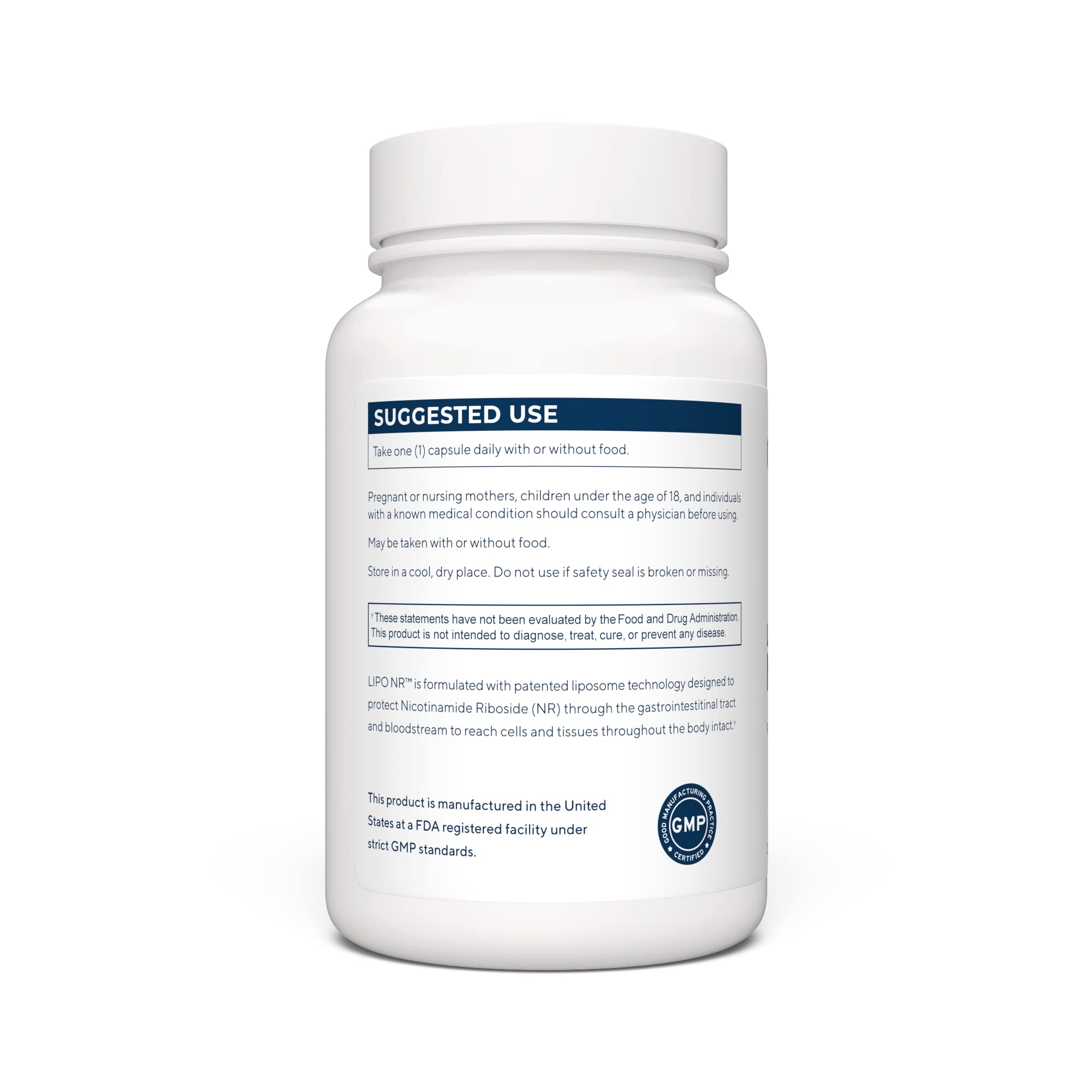 RENUE Liposomal Nicotinamide Riboside (NR) Supplement 300 mg - Bioavailable Formula RENUE BY SCIENCEAu supplements