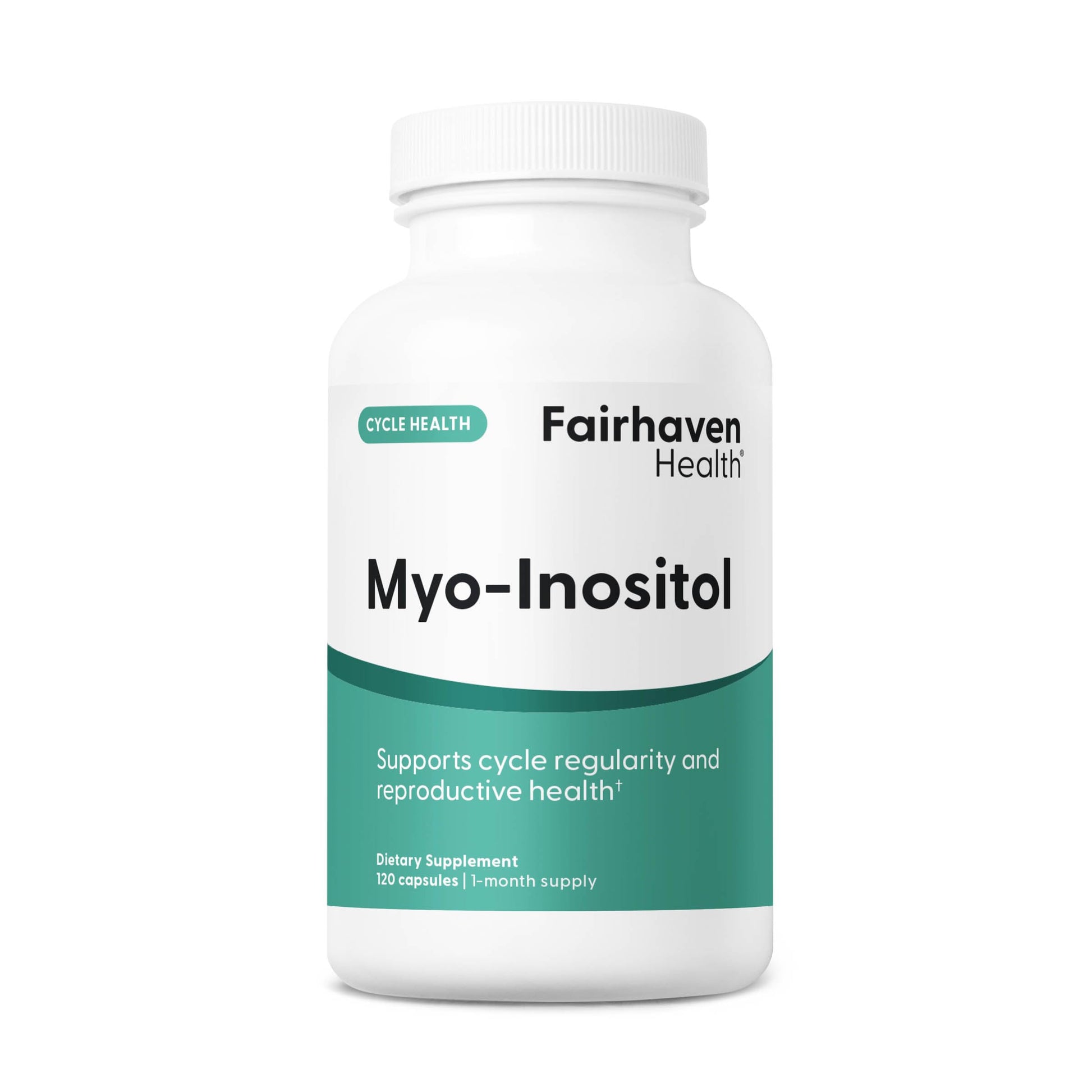 Fairhaven Health Myo-Inositol Supplement for Women and Men | Vitamin B8 2000mg | Vegan Inositol Powder Capsules | Gluten, Dairy and Soy Free | 120 Inositol Capsules Fairhaven HealthAu supplements