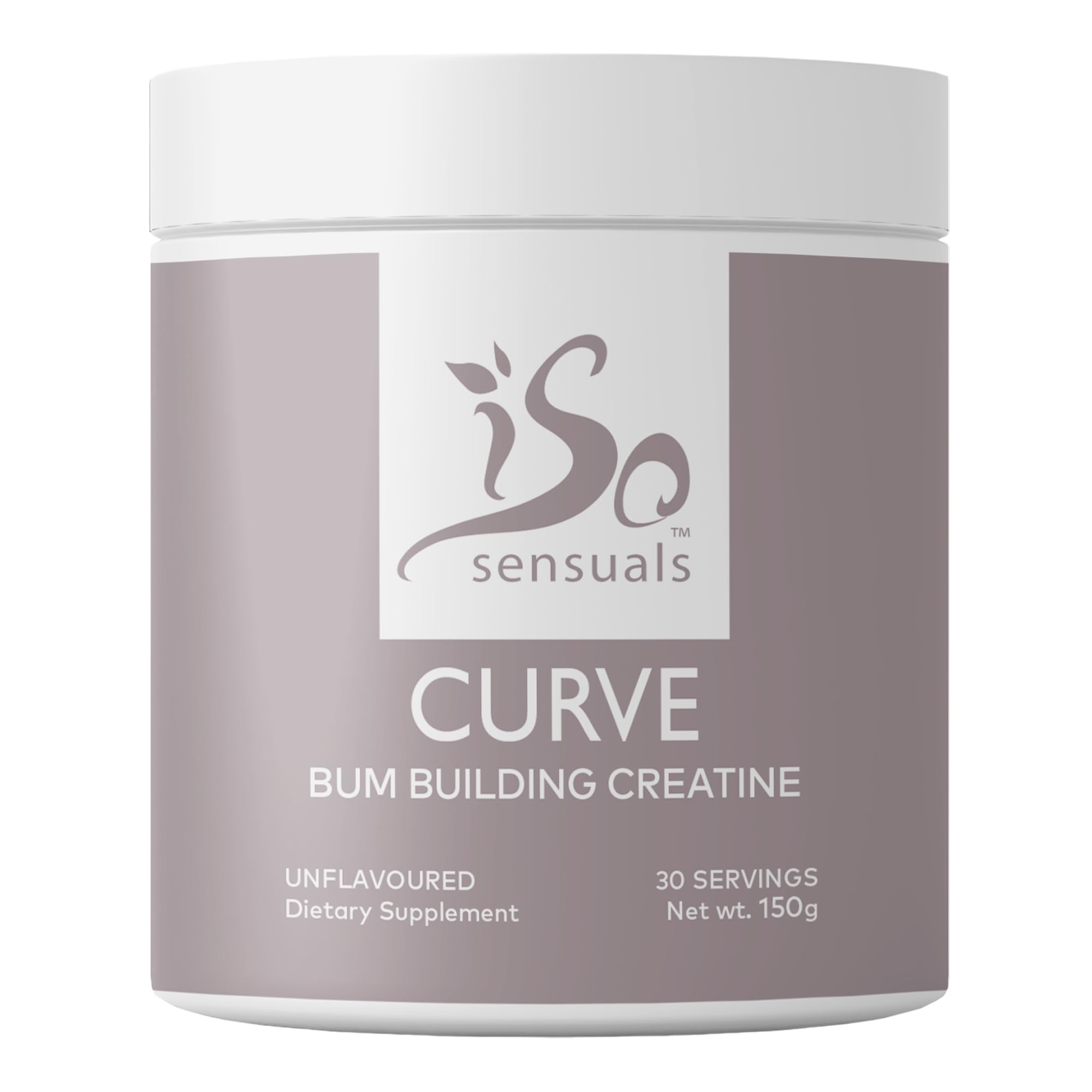 IsoSensuals Curve Bum Building Creatine - Micronized 200 Mesh for Smooth Muscle IsoSensualsUS supplements