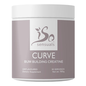IsoSensuals Curve Bum Building Creatine - Micronized 200 Mesh for Smooth Muscle IsoSensualsUS supplements