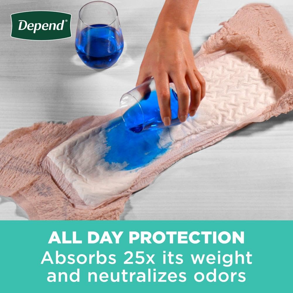 Depend Fresh Protection Adult Incontinence Underwear for Women DependUS supplements