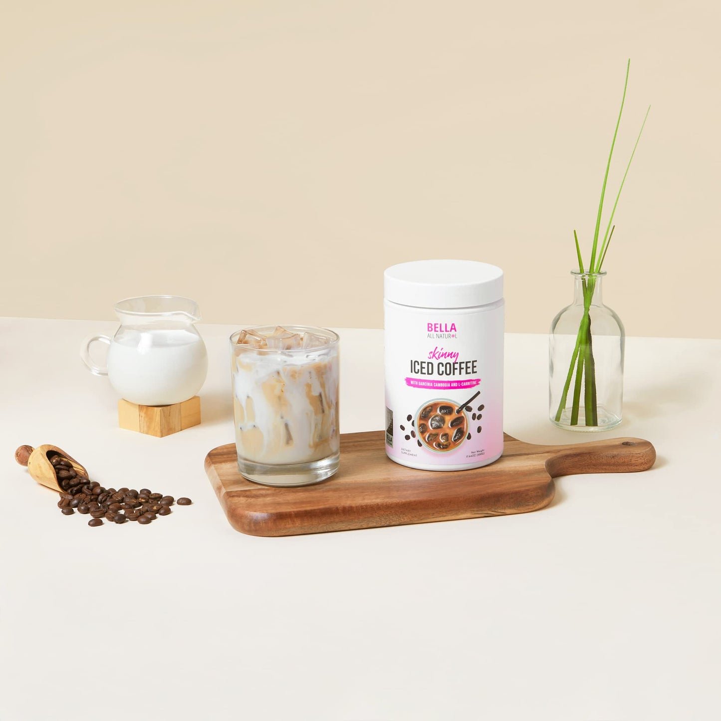 Bella All Natural Skinny Iced Coffee - Good Taste - 500 Grams Bella All NaturalUS supplements