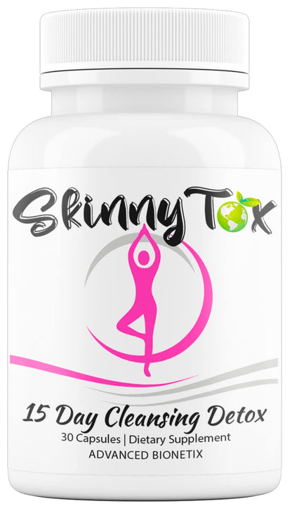 Skinnytox 15 Day Colon Cleanse Detox, Supports Healthy Bowel Movements Flushes Toxins Advanced BionetixUS supplements