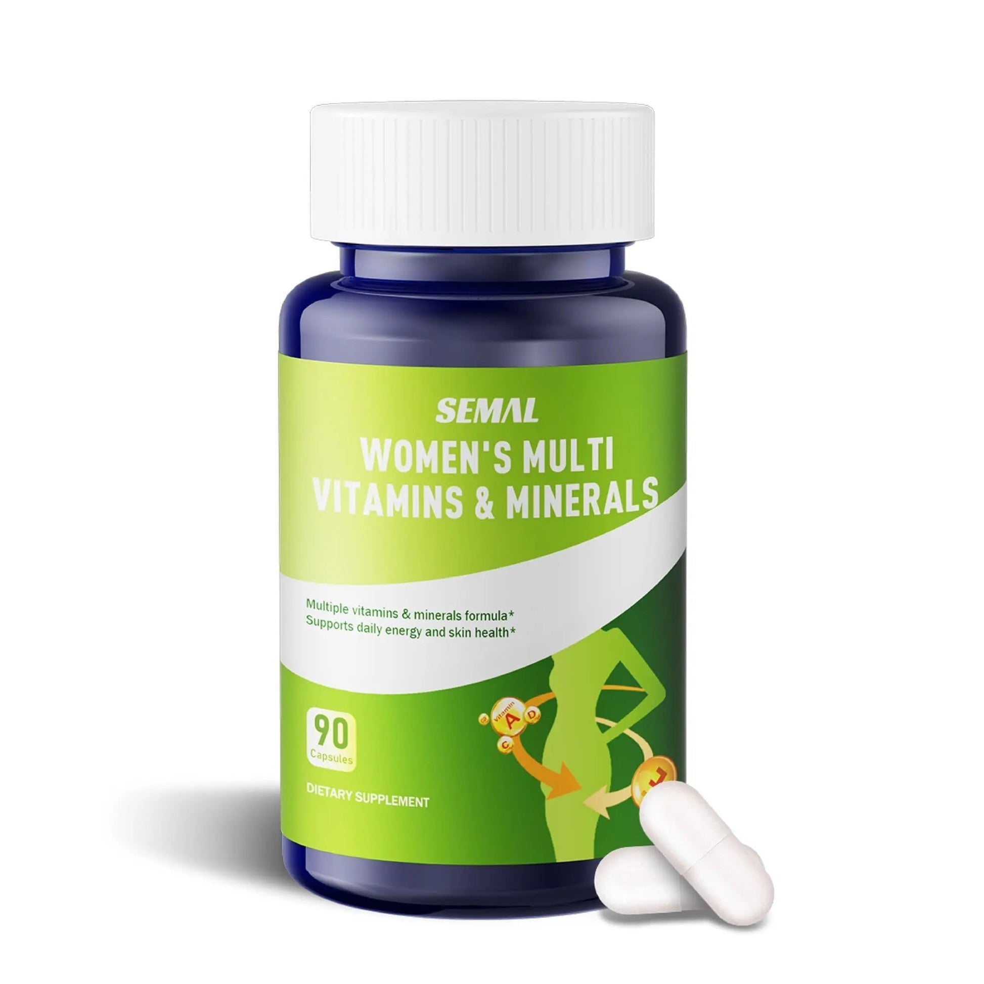 SEMAL Daily Multivitamin & Multimineral Supplement for Women (90 Capsules) SEMALAu supplements