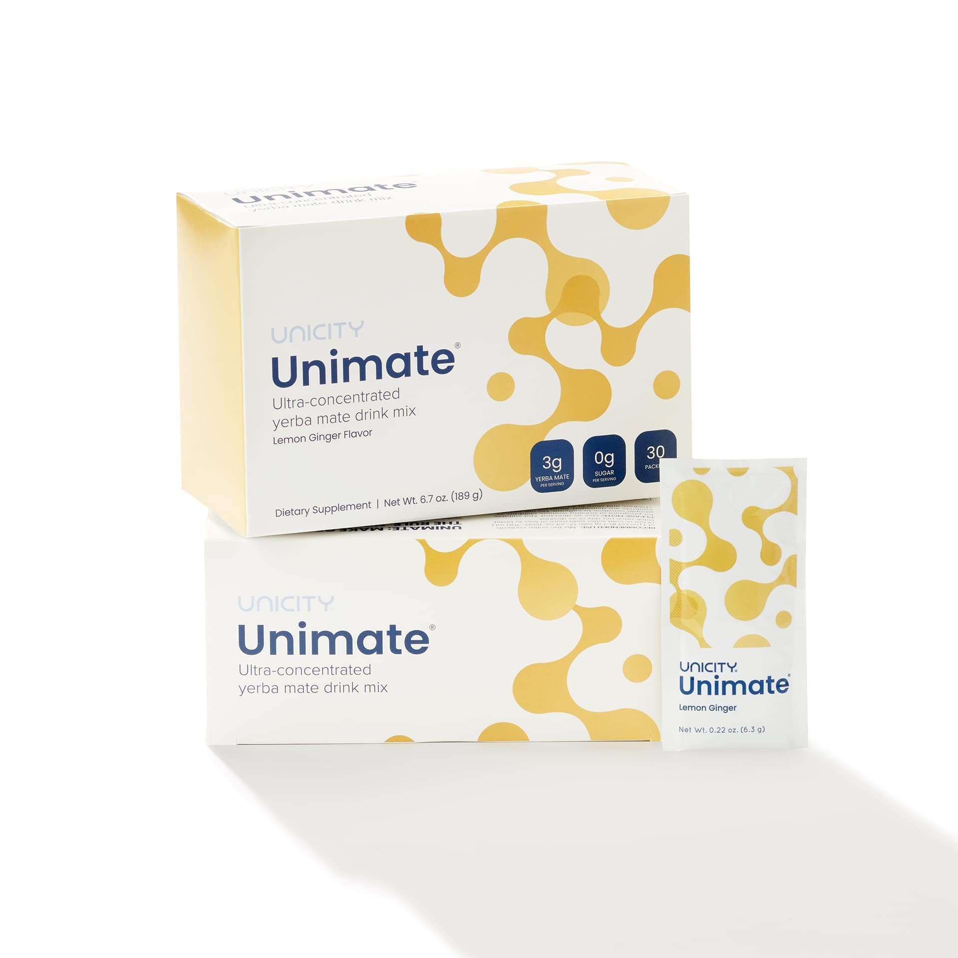 Unicity UNIMATE (Lemon Ginger, 30 Pouches) UnicityUS supplements
