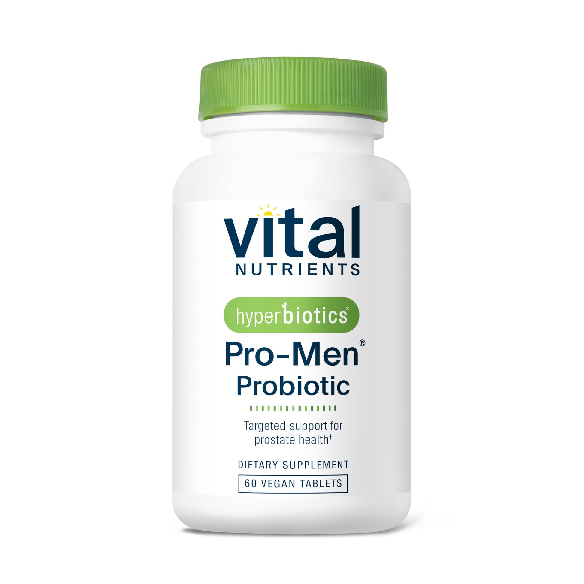 Hyperbiotics Vital Nutrients Pro Men Probiotics | Vegan Advanced Probiotics for Men | Clinically Studied for Prostate Health, Digestive Balance and Gut Health* | Gluten, Dairy, Soy Free | 60 Tablets HyperbioticsAu supplements