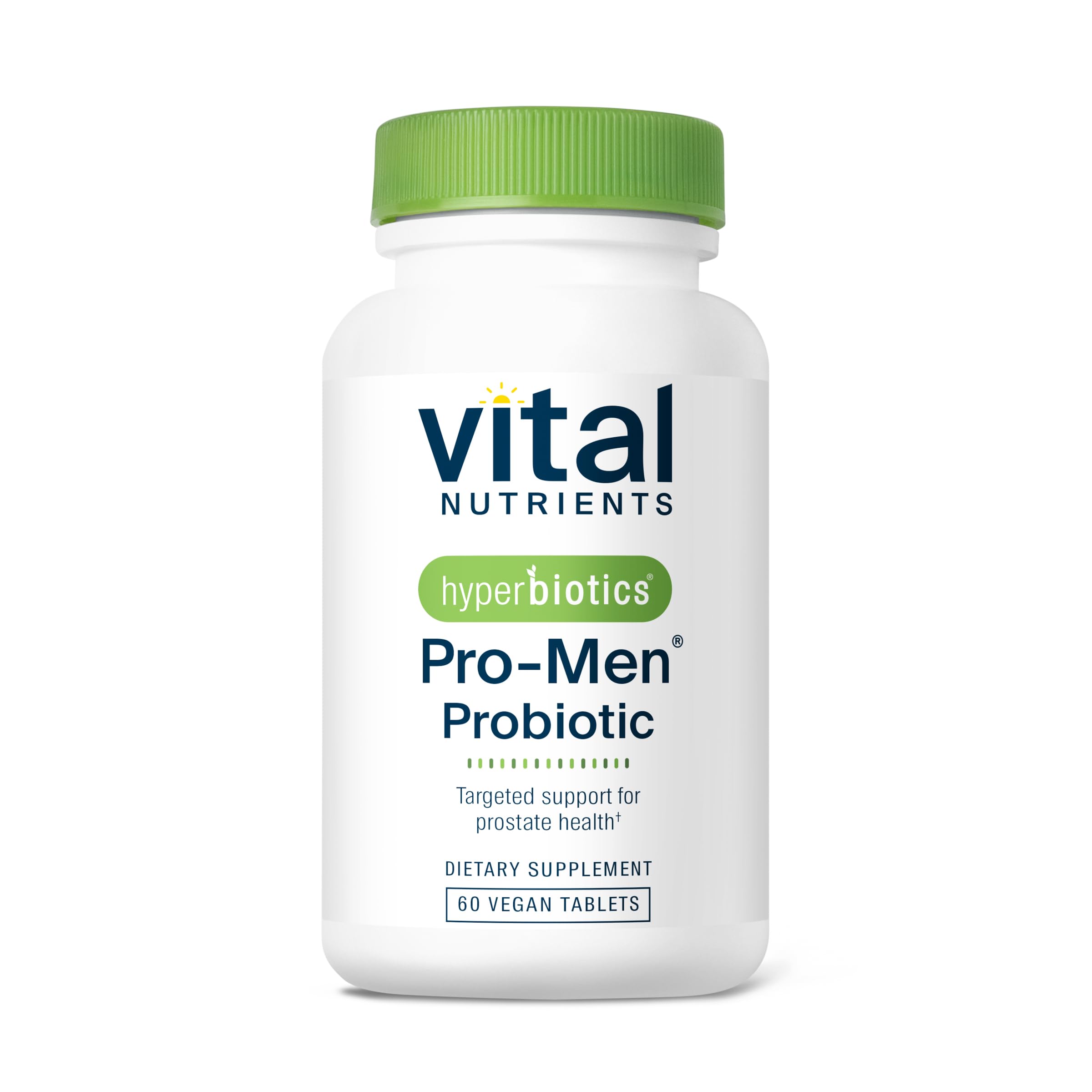 Hyperbiotics Vital Nutrients Pro Men Probiotics | Vegan Advanced Probiotics for Men | Clinically Studied for Prostate Health, Digestive Balance and Gut Health* | Gluten, Dairy, Soy Free | 60 Tablets HyperbioticsAu supplements