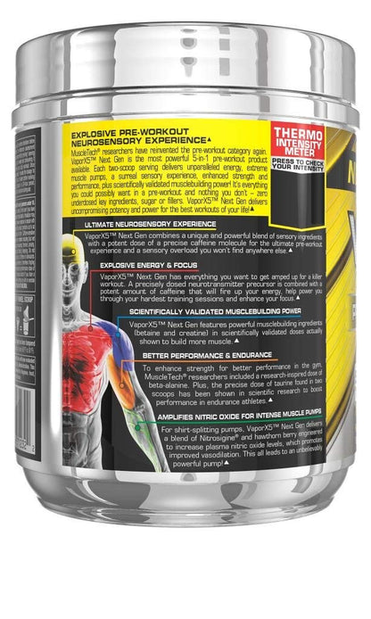 Pre Workout Powder | MuscleTech Vapor X5 for Men & Women, Energy Drink Mix Sports MuscleTechUS supplements