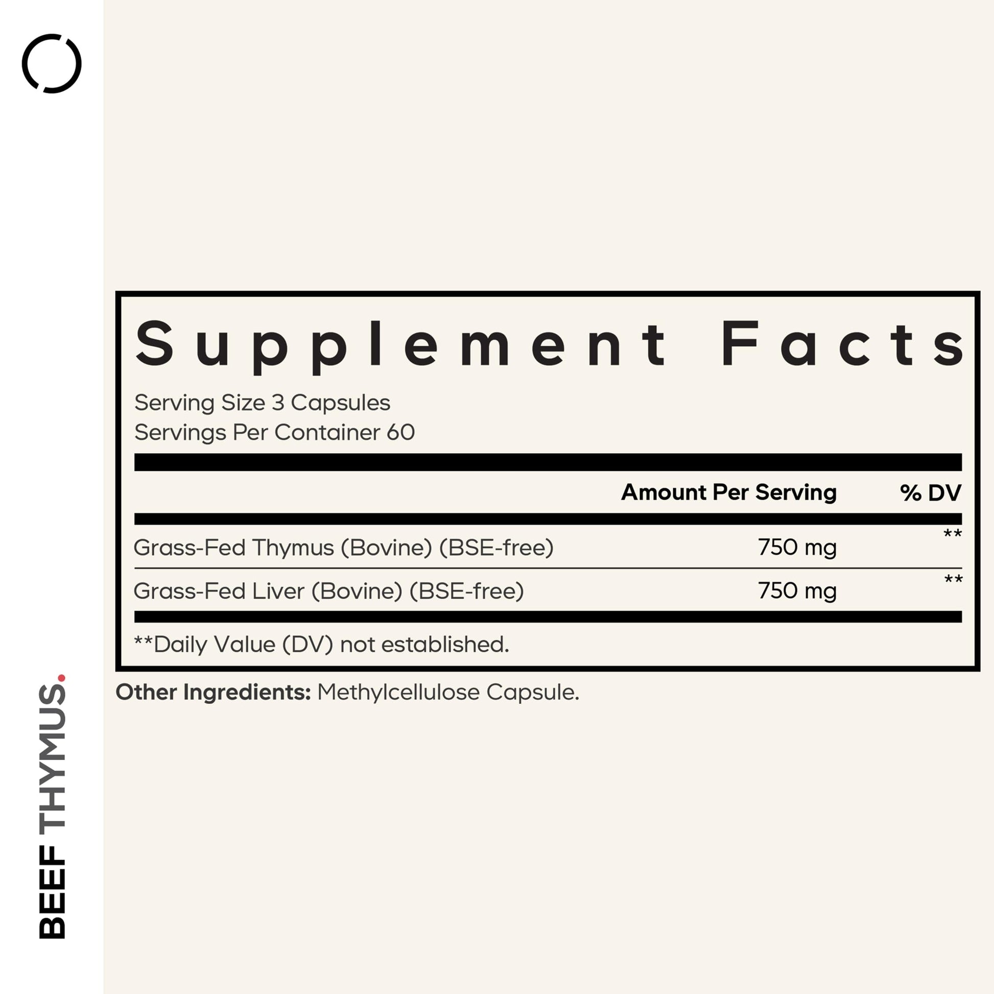 Codeage Grass Fed Beef Thymus Supplement Superfood, Freeze Dried, Non-Defatted, Desiccated Thymus & Liver Pills, Glandulars Meat, Pasture Raised Beef Vitamins, Non-GMO, 180 Capsules CodeageAu supplements