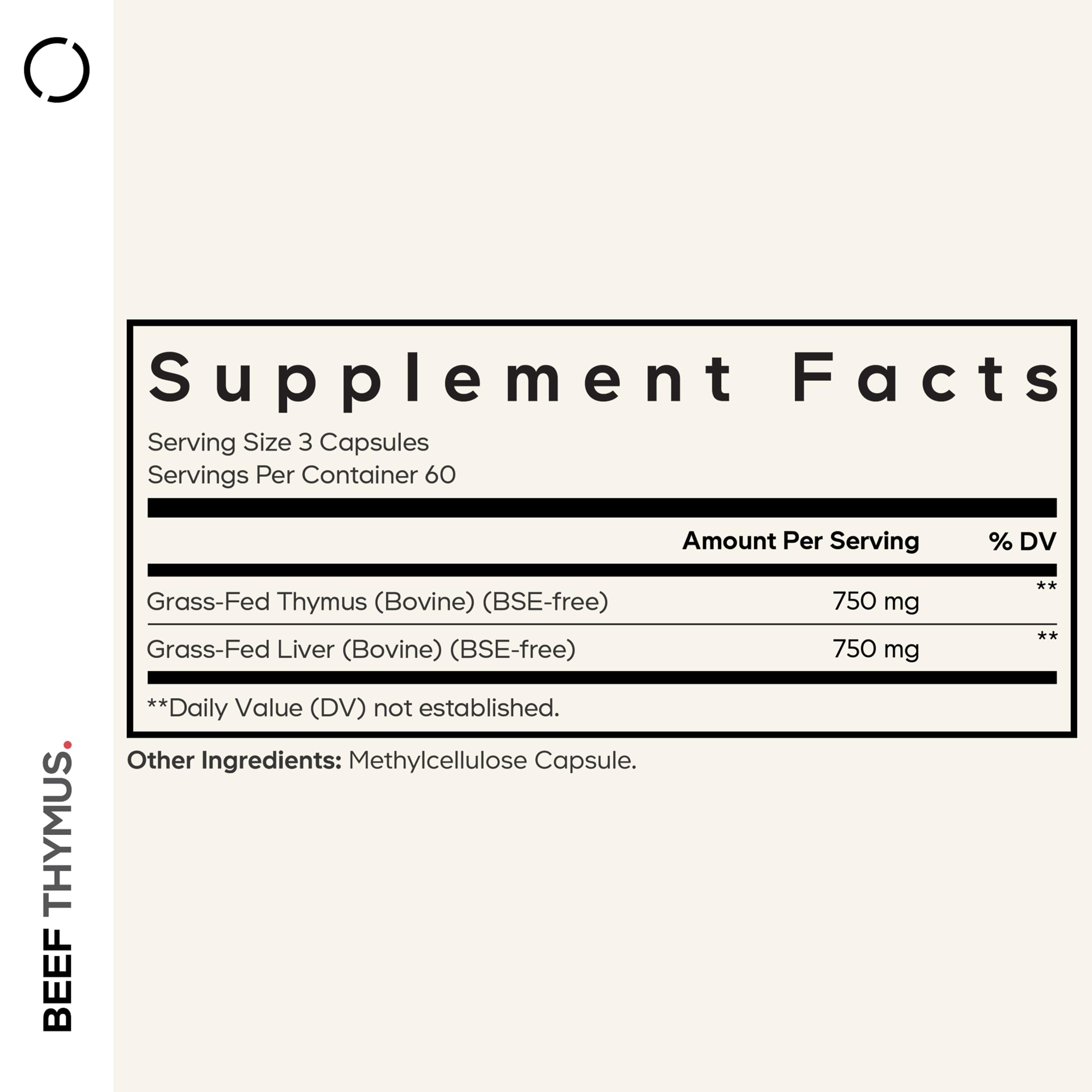 Codeage Grass Fed Beef Thymus Supplement Superfood, Freeze Dried, Non-Defatted, Desiccated Thymus & Liver Pills, Glandulars Meat, Pasture Raised Beef Vitamins, Non-GMO, 180 Capsules CodeageAu supplements