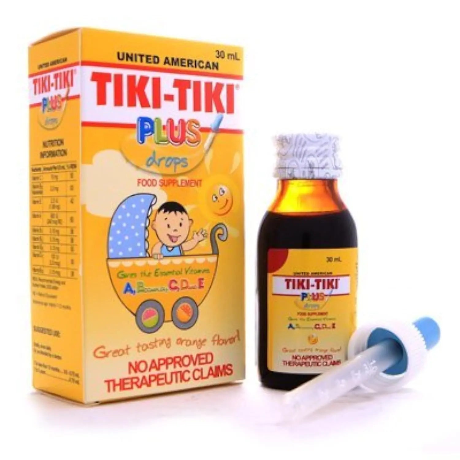 Tiki-Tiki Plus Drops 30ml United AmericanAu supplements