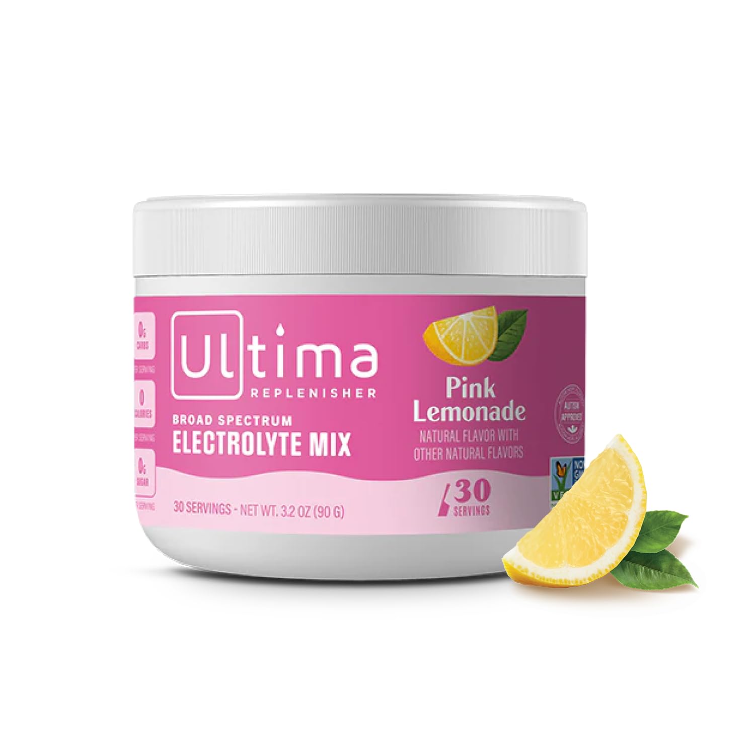 Ultima Replenisher Daily Electrolyte Drink Mix – Pink Lemonade, 30 Serving – Hydration Ultima ReplenisherUS supplements