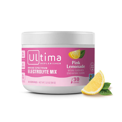 Ultima Replenisher Daily Electrolyte Drink Mix – Pink Lemonade, 30 Serving – Hydration Ultima ReplenisherUS supplements
