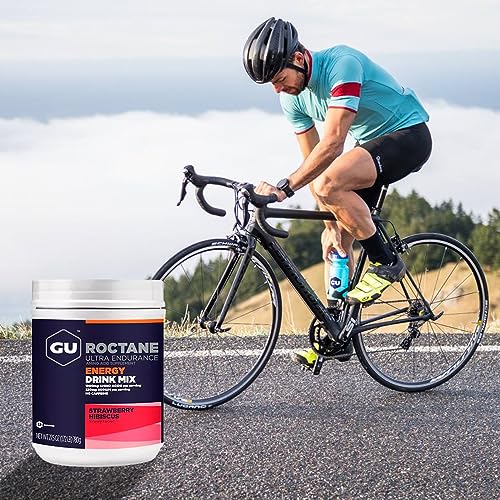 Gu Energy Roctane Ultra Endurance Energy Drink Mix, Strawberry Hibiscus GU EnergyUS supplements