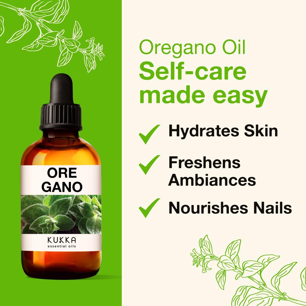 KUKKA Oregano Oils - Natural Oils (4 fl oz) KUKKA essential oilsAu supplements