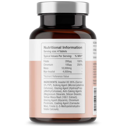 Free Soul Myo-Inositol Ultra Supplement with 4,000mg Myo-Inositol, 200ug Folate, 100ug Free SoulUS supplements