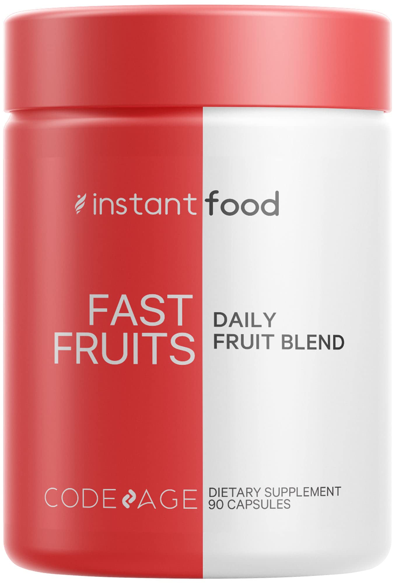Codeage InstantFood Easy Veggies + Fast Fruits Bundle – Vegetable & Fruit Blend Capsule Supplement – Plant-Based Phytonutrient Formula – Vegan, Non-GMO – 180 Capsules CodeageAu supplements