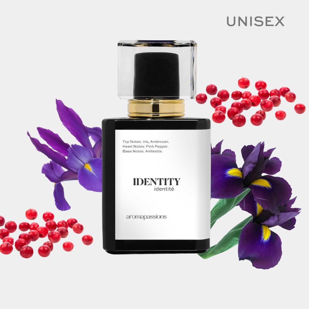 IDENTITY | Inspired by GLSSIER YOU | Pheromone Perfume for Men and Women | Extrait De Parfum | Long Lasting Dupe Clone Essential Oils Fragrance | Perfume De Hombre Mujer | (100 ml / 3.4 Fl oz) aromapassionsAu supplements