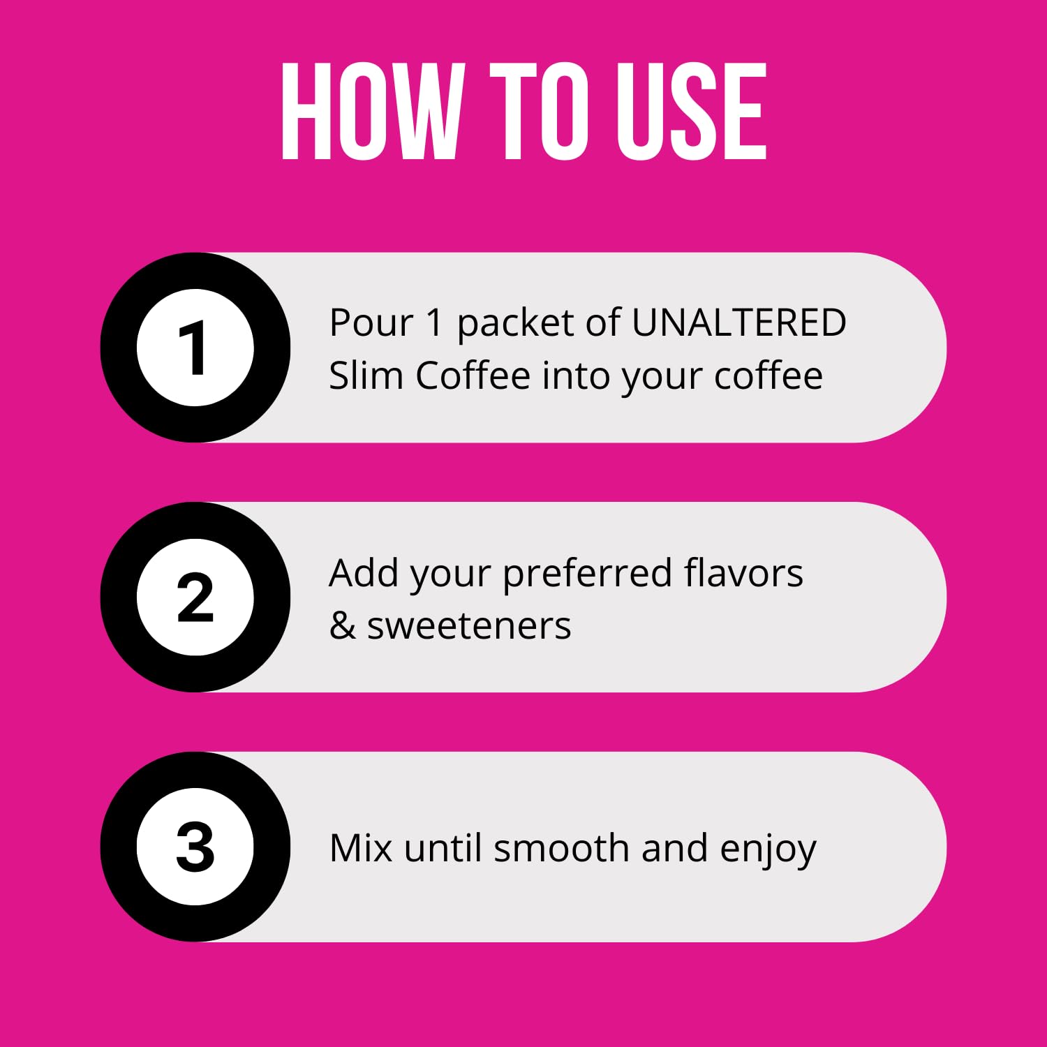 UNALTERED Weight Loss Coffee for Women - Boost Metabolism, Suppress Appetite UNALTEREDUS supplements