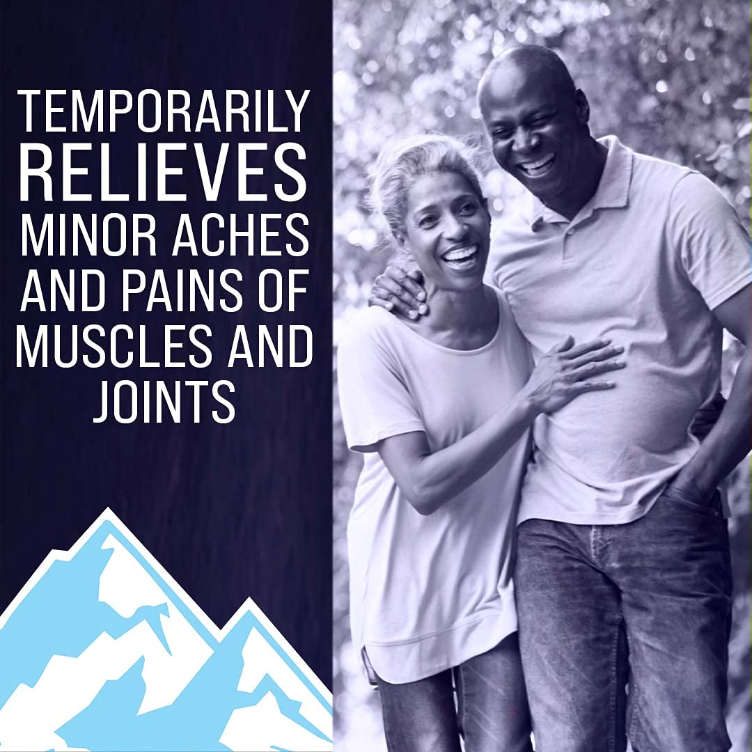 Mineral Ice Original Therapeutic Menthol Pain Relief Gel. Greaseless with "Deepcold" Pain Reliever. Provides Cooling & Penetrating Relief for Arthritis, Simple Backache, Strains & Sprains (8 Ounce) Mineral IceAu supplements