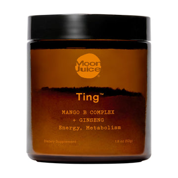 Moon Juice Ting - Vitamin B Complex Powder Supplement - Methylated B12, Folate, Ginseng, L-Glutamine & B Vitamins, Caffeine Free Energy & Digestion Support, Sugar Free, Mango, 1.8 oz, 25 Servings Moon JuiceUS supplements