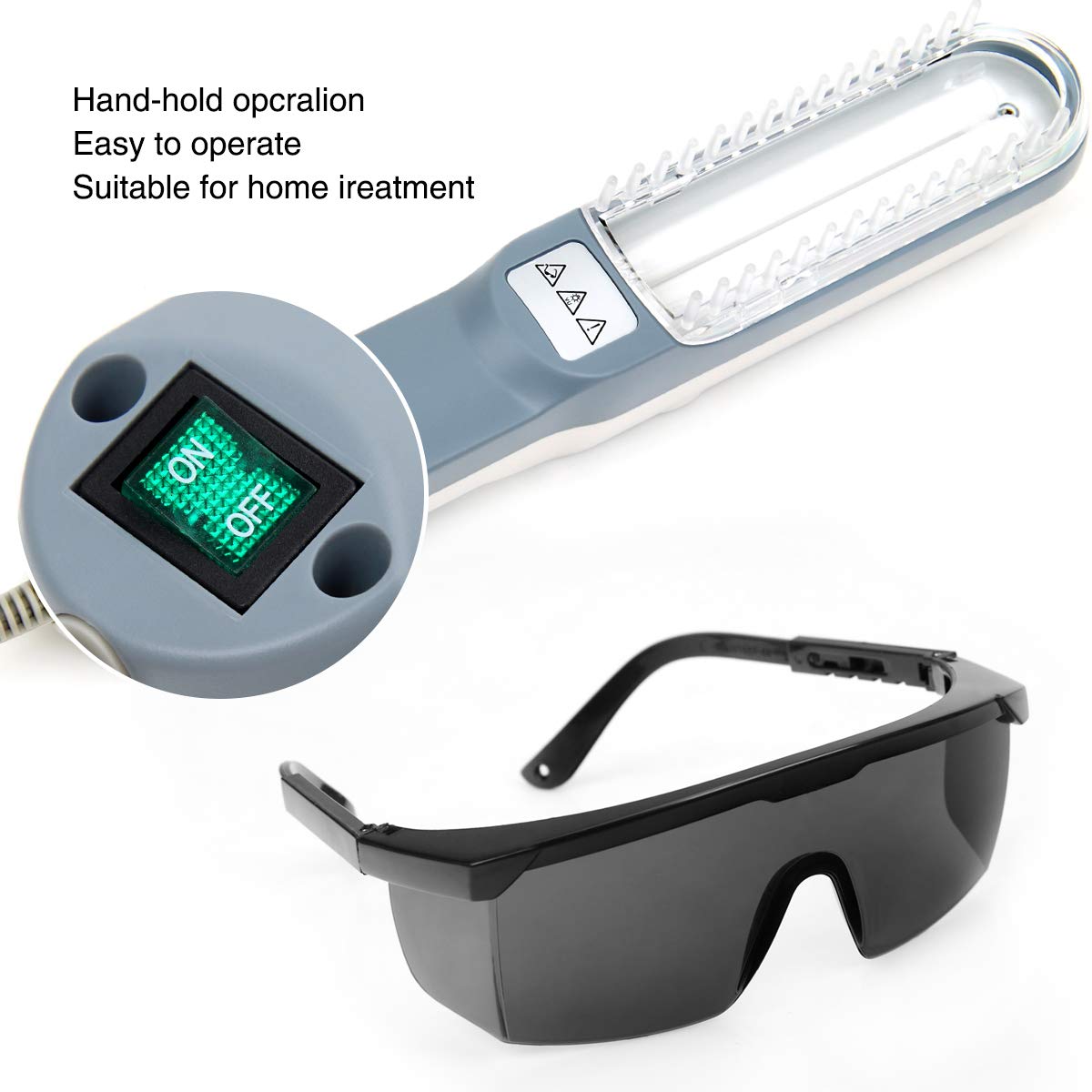 Hand Held UV Phototherapy Light Device for Home Use AUSPAAu supplements