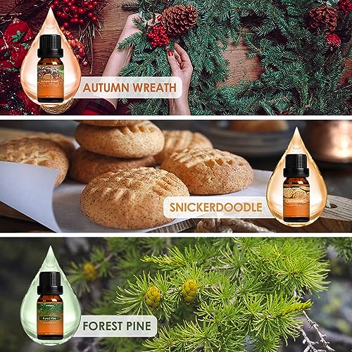 Autumn Fragrance Oil Set, Premium Fall Essential Oils for Diffuser and Candle Making -Cinnamon ARVIDSSONAu supplements