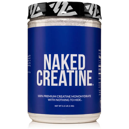 Pure Creatine Monohydrate – 200 Servings - 1,000 Grams, 2.2lb Bulk, Vegan, Non-GMO Naked NutritionUS supplements