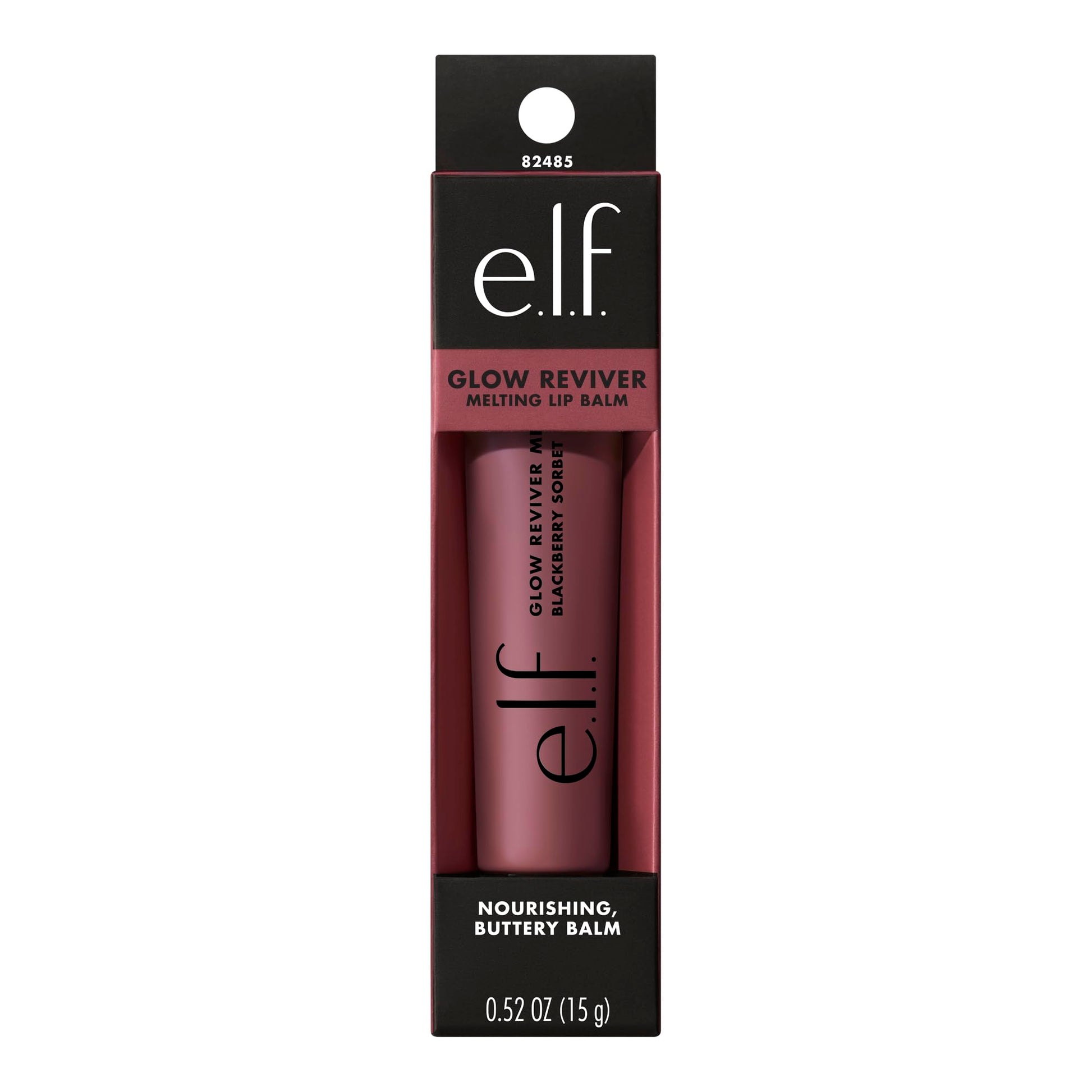 e.l.f. Glow Reviver Melting Lip Balm, Hydrating Tinted Lip Balm For A Glossy Finish & Soft, Supple Lips, Vegan & Cruelty-Free, Blackberry Sorbet e.l.f.Au supplements