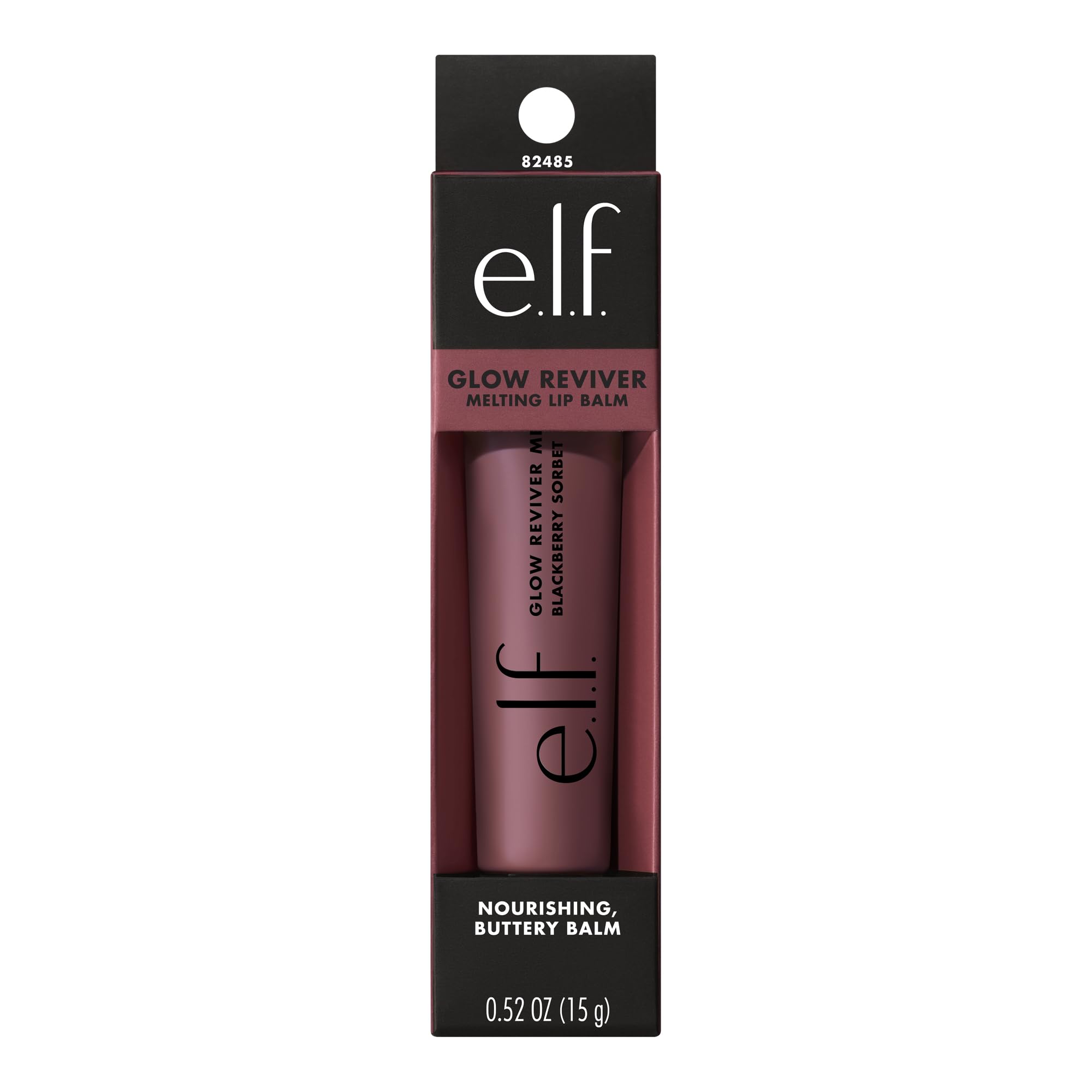 e.l.f. Glow Reviver Melting Lip Balm, Hydrating Tinted Lip Balm For A Glossy Finish & Soft, Supple Lips, Vegan & Cruelty-Free, Blackberry Sorbet e.l.f.Au supplements