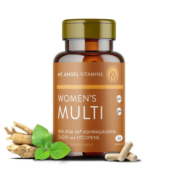 Mt. Angel Vitamins - Daily Womens Multivitamin - Adult Formula with Iron, Calcium, KSM-66 Ashwaganda, and a Potent Proprietary Herbal Blend Mt. Angel VitaminsAu supplements