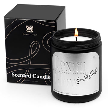 Aromatherapy Candle, Handcrafted with Natural Soy Wax and Essential Oils for Home Scented Appreciation Dexun GlowAu supplements