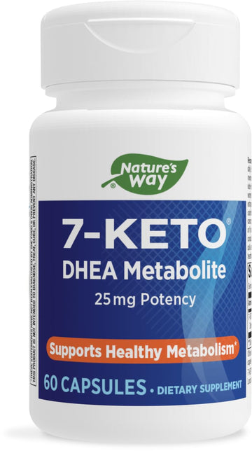 Nature's Way 7-KETO, DHEA Metabolite, Metabolism Support Supplement*, 25mg Potency Nature's WayAu supplements