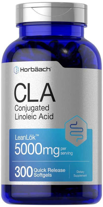 CLA Supplement | 300 Softgel Pills | Maximum Potency | Conjugated Lineolic Acid from HorbäachUS supplements
