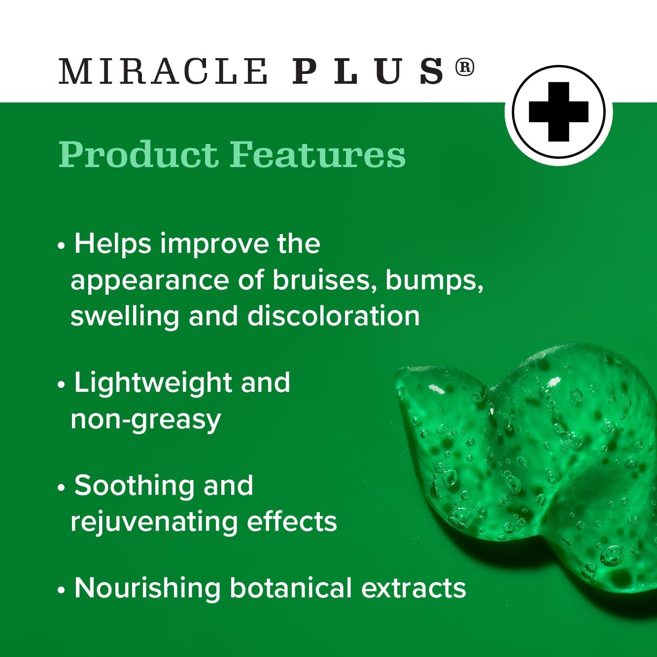 Miracle Plus Natural Arnica Bruise Gel For Body | Skin Care Arnica Montana Lotion Topical Gel | Extra Strength Vitamin K Cream Ointment, 4 Fl Oz Miracle PlusAu supplements