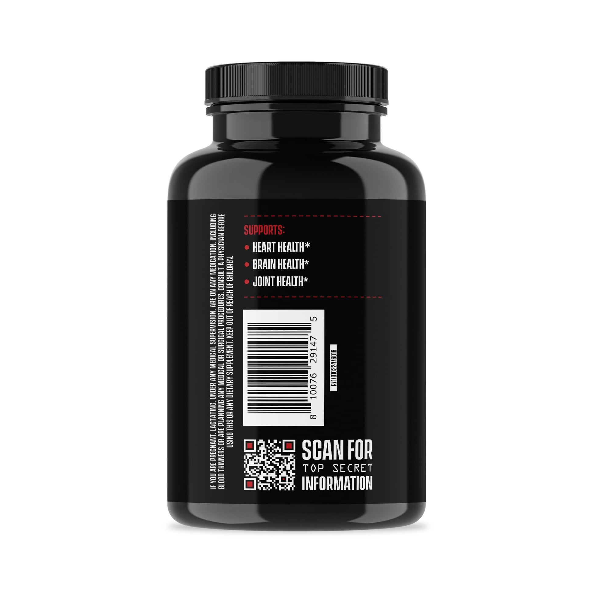 Jocko Fuel Omega 3 Fish Oil Supplement 2000mg - Burpless Fatty Acid Supplement, Wild Caught, Powerful Antioxidant with Astaxanthin (60 Capsules) Jocko FuelAu supplements