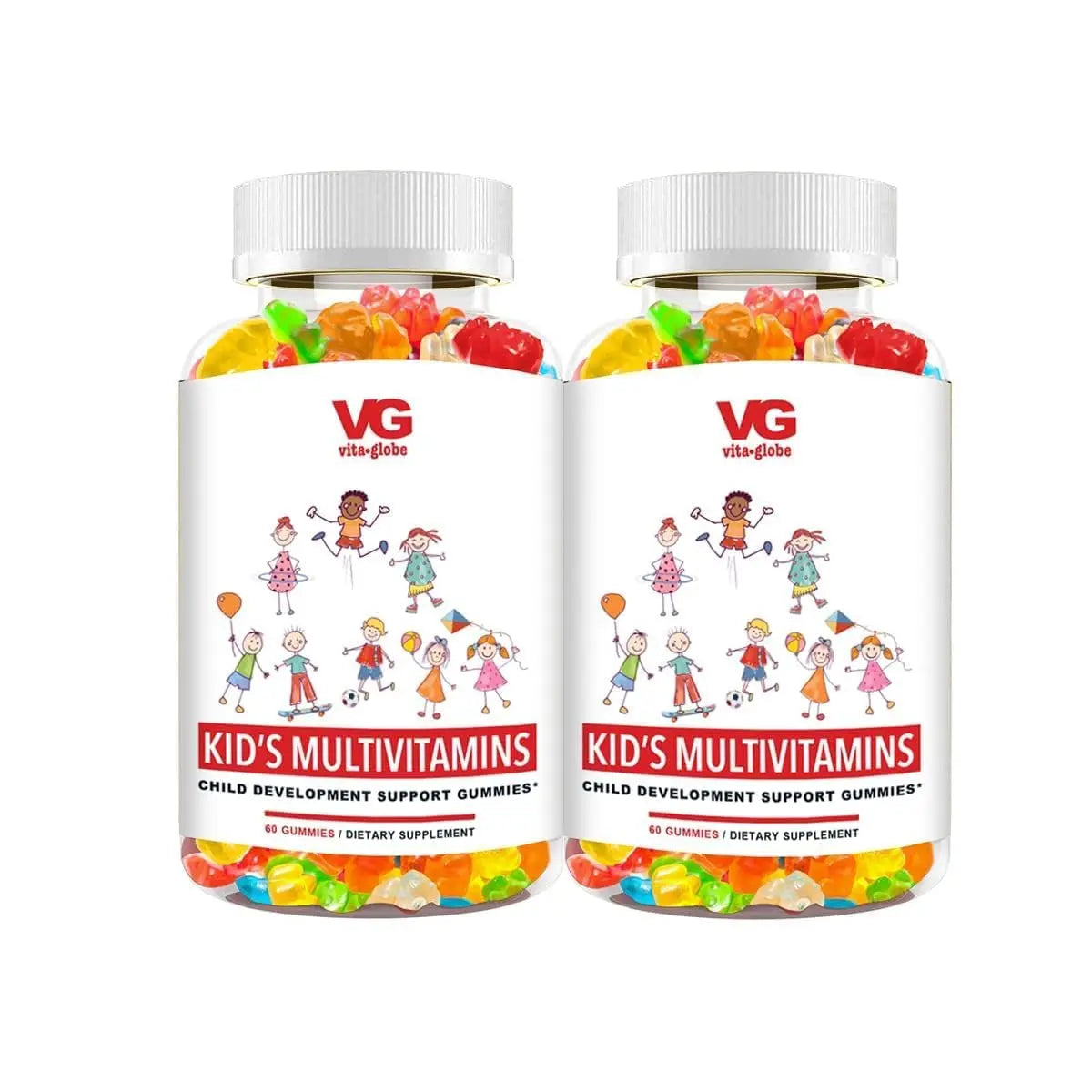 VITA GLOBE Kids Complete Multivitamin Gummies – with Vitamins A, C, D, E, B6 & B12 | Daily Immune, Growth & Wellness Support | VITA GLOBEAu supplements