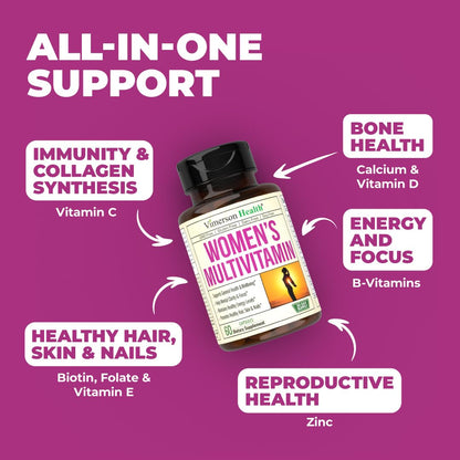 Multivitamin for Women - Womens Multivitamin & Multimineral Supplement Vimerson HealthUS supplements