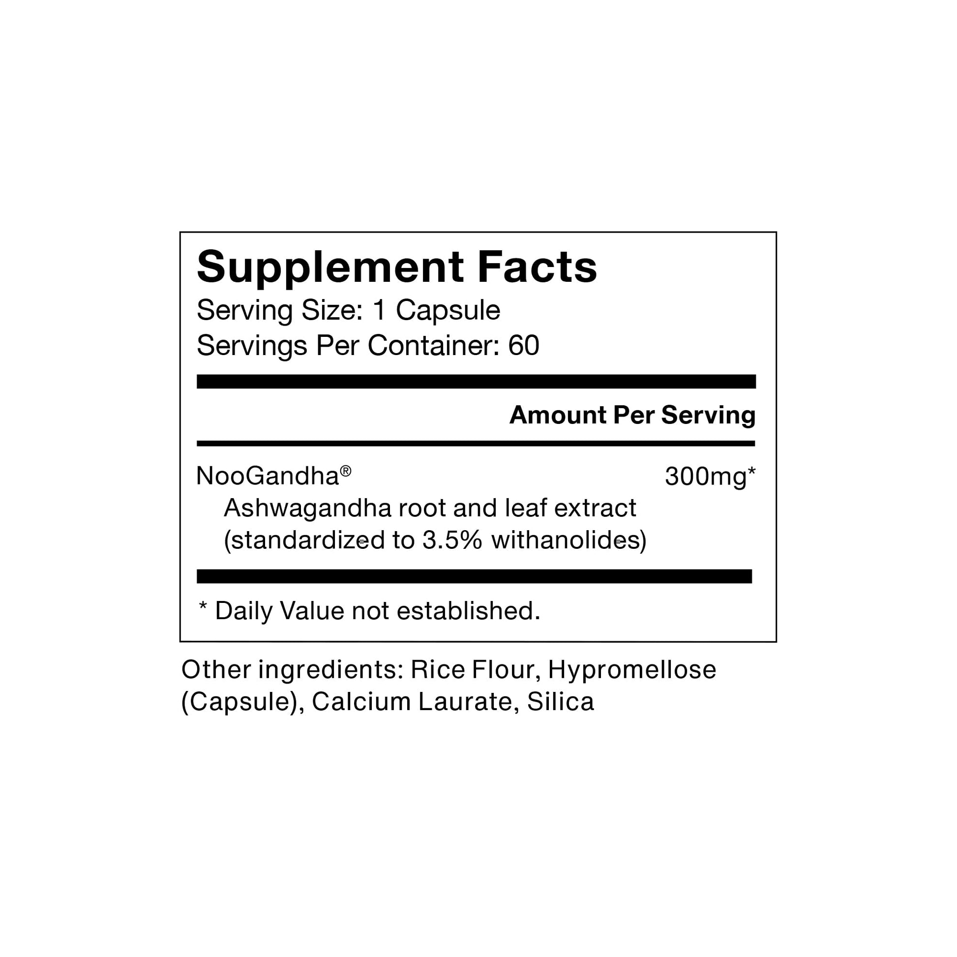 Momentous Ashwagandha Supplement - 300 mg NooGandha Ashwagandha Extract - Cognitive Performance, Alertness, & Focus Support - NSF Certified for Sport - Vegan - GMO- & Gluten-Free - 60 Servings MomentousAu supplements