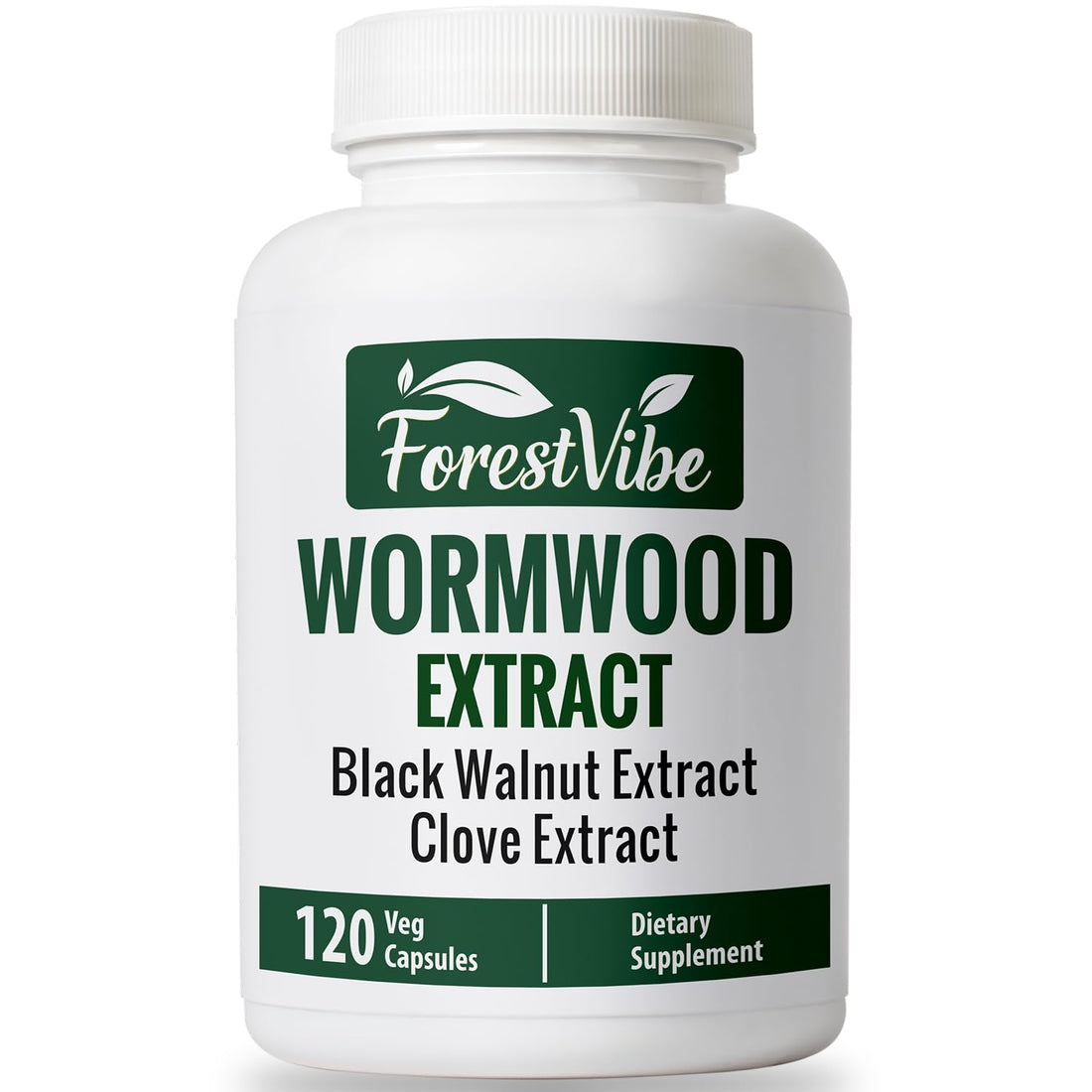 ForestVibe Wormwood Complex with Black Walnut & Clove, 3-in-1 Herbal Blend, Sweet Wormwood Extract Capsules, 120 Vegan Capsules, 2 Month Supply, Non-GMO & Gluten Free Supplement ForestVibeAu supplements