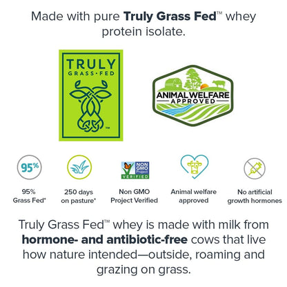 LEGION Whey+ Vanilla Whey Isolate Protein Powder from Grass Fed Cows - Low Carb LEGIONUS supplements