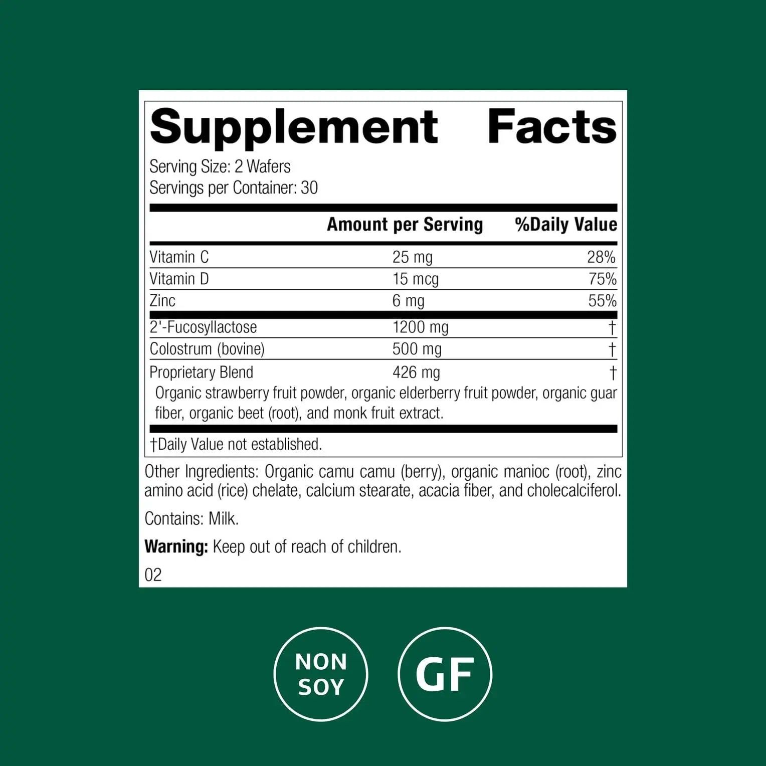 Standard Process Inc. Children's Immune - 60 Wafers Standard Process Inc.Au supplements